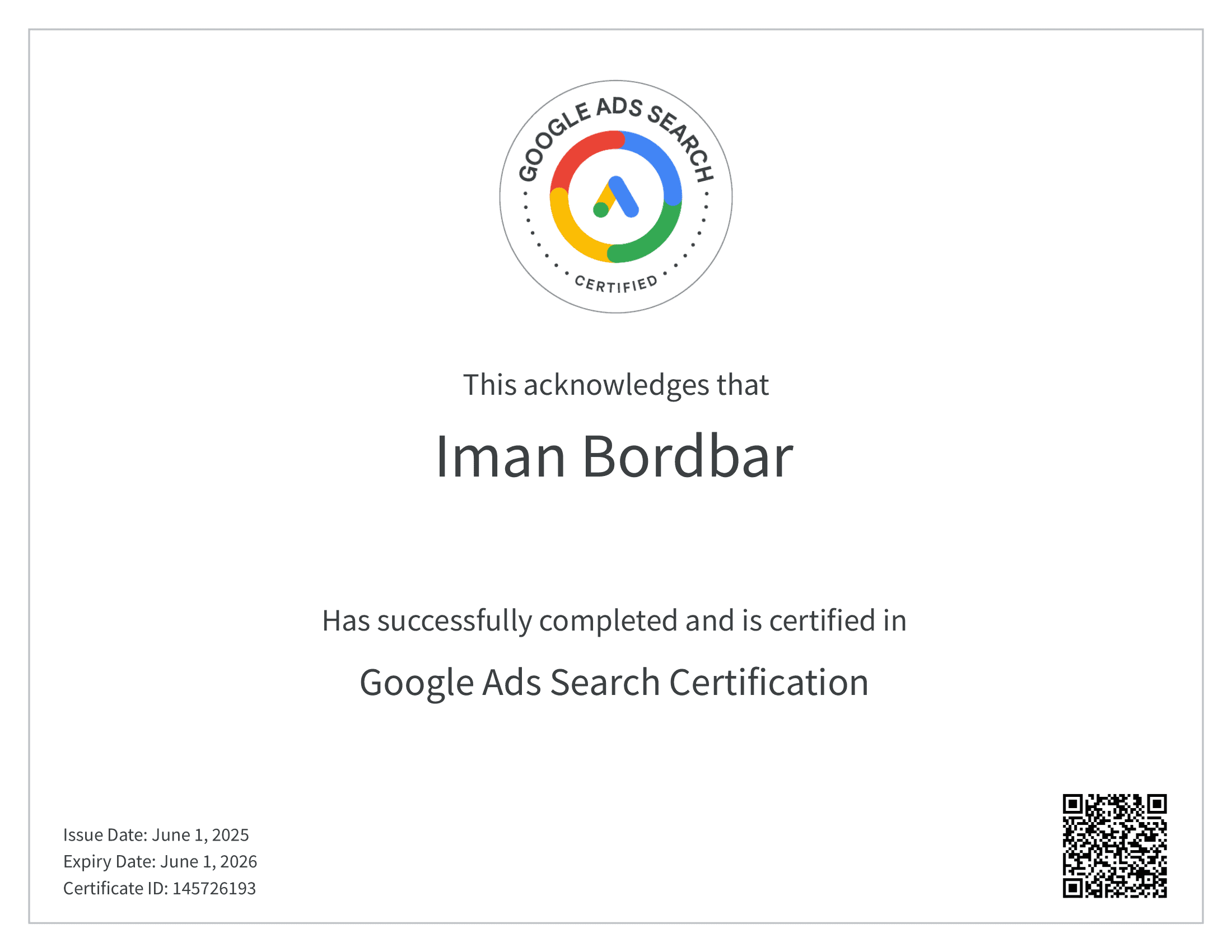 Google Ads Search Cert-1